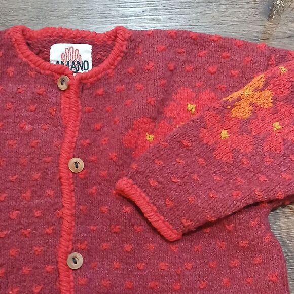 Amano Floral Chunky Knit Sweater - Picture 3 of 9